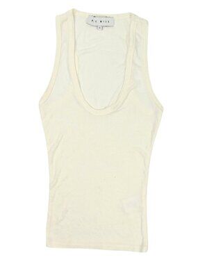 One Mile Amelia Tank in White